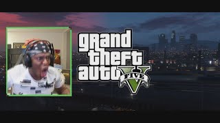 Everyones reactions when GTA V is coming to Playstation 5 [upl. by Shakti627]