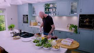 NEFF SlideampHide and NEFF Vented Hob  Cooking with Kensington Scott Episode 7 Chef Scott Goss [upl. by Leventhal603]