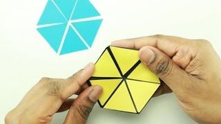 How to Make Color Changing Hexaflexagon [upl. by Elita409]