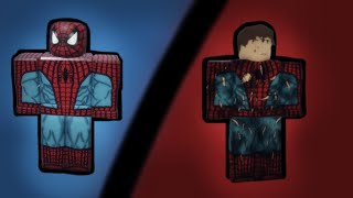 How to make SpiderMan from Earth 616 in Roblox Helix Ascent [upl. by Ebberta]