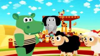 Cartoon animation for babies quotthe hippoquot [upl. by Dnaloy]