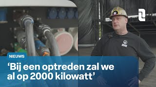 Hoeveel stroomt verbruikt Pinkpop Een show was al 2000 kilowatt  L1 Nieuws [upl. by Anesusa]