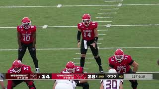 Highlights from the football game between YSU vs Missouri State  October 28 2023 [upl. by Nagaet]