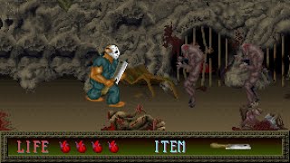 Splatterhouse Longplay Arcade QHD [upl. by Jasun]