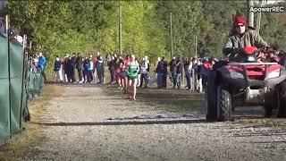 Ocean Lakes Aniya Mosley wins 2019 MileStatcom XC Invitational 1729 5K [upl. by Hancock]