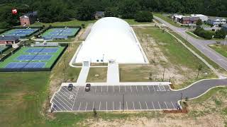 Broadwell Air Domes Membrane North Carolina Tennis Stadium [upl. by Pappano554]