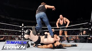 Roman Reigns amp Dean Ambrose vs Sheamus amp Big Show SmackDown July 16 2015 [upl. by Everest470]