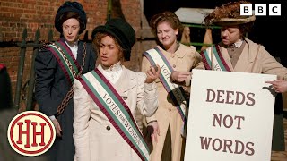 Suffragettes V Suffragists Acapella FaceOff  Fierce Females  Horrible Histories [upl. by Adnilav]