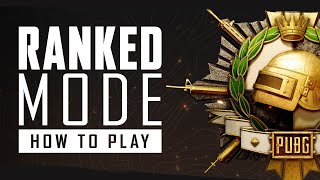 Ranked Mode  How to Play  PUBG [upl. by Valente]