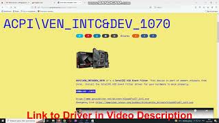 ACPI\VENINTCampDEV1070 Driver  IntelR HID Event Filter driver download and install manual [upl. by Hewes183]