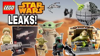 NEW LEGO Star Wars 2021 amp 2022 LEAKS Lukes Lightsaber 40483 Bobas Palace Yoda Training amp More [upl. by Cyndie]