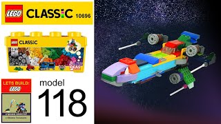 Lego Star Wars XWing Starfighter 🚀🛸🛰 Speed Build from LEGO CLASSIC 10696 🚀 How to Build Spaceship [upl. by Irme]