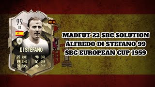 Alfredo Di Stefano Sbc European Cup 1959 Madfut 23 [upl. by Bili]