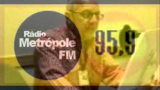 DIRCEU RABELO FALANDO PREFIXO RADIO METROPOLE FM EPOCA QUE ERA RADIALISTA [upl. by Adyl]