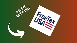 how to delete freetaxusa account [upl. by Noorah960]