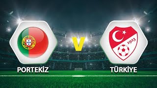 TRT 1 CANLI YAYIN İZLE TÜRKİYE  PORTEKİZ CANLI İZLİYORUZ  türkiye portekiz maçözetleri [upl. by Hsemin]