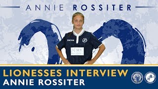 ANNIE ROSSITER STEPS UP for Millwall Lionesses [upl. by Htiduy]