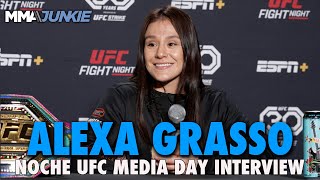 Alexa Grasso SURPRISED by Valentina Shevchenkos Reaction to Loss Ready for Rematch  Noche UFC [upl. by Sregor]