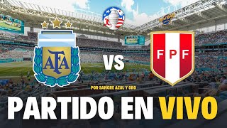 ARGENTINA VS PERU EN VIVO  FECHA 3 DE LA COPA AMERICA 2024 [upl. by Syxela]