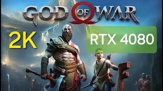 Epic God of War 2K Gameplay on RTX 4080 [upl. by Balf]