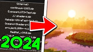 How To Download Shaders On Minecraft PC 2024  Windows Mac Linux [upl. by Barbara203]