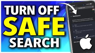 How To Turn Off Safe Search On iPhone [upl. by Annaehs]