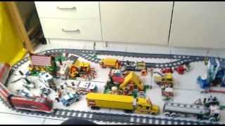 Lego City treno 7938 [upl. by Nalyad]