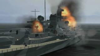 The Battleship Bismarck The Final Battle [upl. by Aeslek810]