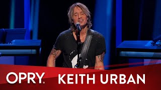 Keith Urban  quotBlue Aint Your Colorquot  Live at the Grand Ole Opry [upl. by Elias934]