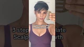 🚫 Ready to STOP HAIR LOSS Focus on SCALP CARE instead 💎3 steps in 3 minutes [upl. by Yelac]