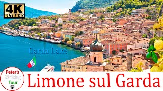 Limone sul Garda 🇮🇹 Lake Garda Gardasee Italy ❤️ Walking Tour 2022 may❤️ [upl. by Reichert]