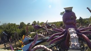 Zierer Flying Fish Die Fliegende Fische Familypark Neusiedlersee 2016 POV Onride [upl. by Hodgkinson]