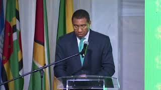 Jamaica Prime Minister Highlights Positive Impact of ASYCUDA World at IMF Forum [upl. by Eenej]