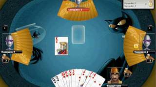 Spades  Free Online Games  Gamescom [upl. by Atrebla]