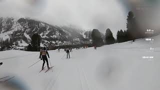 Engadiner Skimarathon Abfahrt Stazerwald [upl. by Imas]