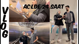 Acilde Vlog 1  24 Saat Doktor Nöbeti [upl. by Dorette]