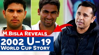 Manvinder Bisla Expose 2002 U19 World Cup Story  U19 cwc [upl. by Eseer]