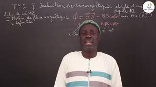 Cours  TS1  PC Physique Induction électromagnétique étude dun dipôle RL M Diop [upl. by Treiber]