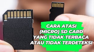 Cara Atasi Micro SD Card Yang Tidak Terbaca Terdeteksi di PC Kamu [upl. by Aurelia]