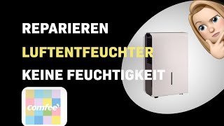 Wie man einen Comfee MDDP50DEN7 Luftentfeuchter repariert der keine Feuchtigkeit sammelt [upl. by Hite]