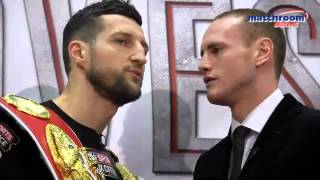 Carl Froch v George Groves headtoheads [upl. by Keraj]