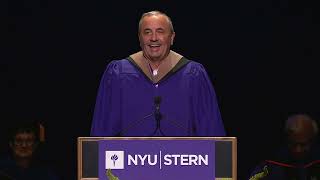 Carmine Di Sibio MBA ’90 Global Chairman and CEO EY  NYU Stern MS Convocation Class of 2023 [upl. by Aleuqahs]