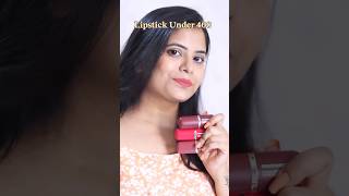 Mama Earth Creamy Matte Lipstick Swatch no filter youtubeshorts lipstickswatch mamaearth review [upl. by Yriek]