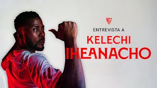 La primera entrevista a Kelechi Iheanacho con el Sevilla FC [upl. by Tullus488]