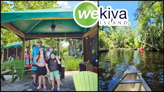 Wekiva Island Cabana Canoeing Gators Food amp Activities [upl. by Eladnor]