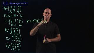 LU decomposition  Lecture 14  Matrix Algebra for Engineers [upl. by Darcee594]