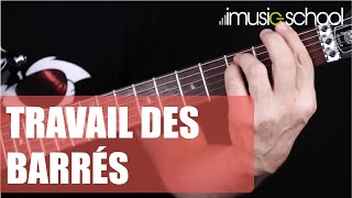 🎸LES ACCORDS BARRÉS quotTravail des barrés sur un anatolequot Cours de GUITARE de CRIME sur imusicschool [upl. by Anailuj452]