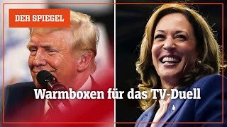 Trump gegen Harris USPräsidentschaftswahlkampf  DER SPIEGEL [upl. by Dronski151]