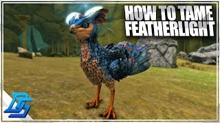 HOW TO FIND AND TAME A FEATHERLIGHT  Ark Survival Evolved  Part 20  Aberration [upl. by Airdnal915]