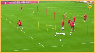 Bayern Munich  5 Players Finishing Drill amp Passing Combinatios With Finishing [upl. by Andrea]